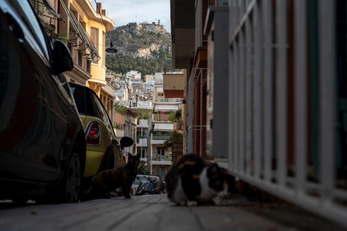 Street photography in Athens